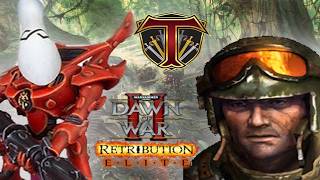 Imperial Guard vs Eldar | Dawn of War 2: Elite Mod PVP - CAN THE GUARD ENDURE?