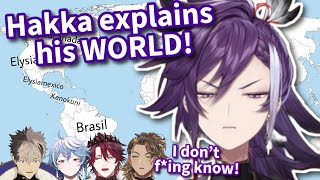 Hakka treid to explain THE LORE of the HOLOSTARS WORLD!【Holostars EN | Banzoin Hakka】