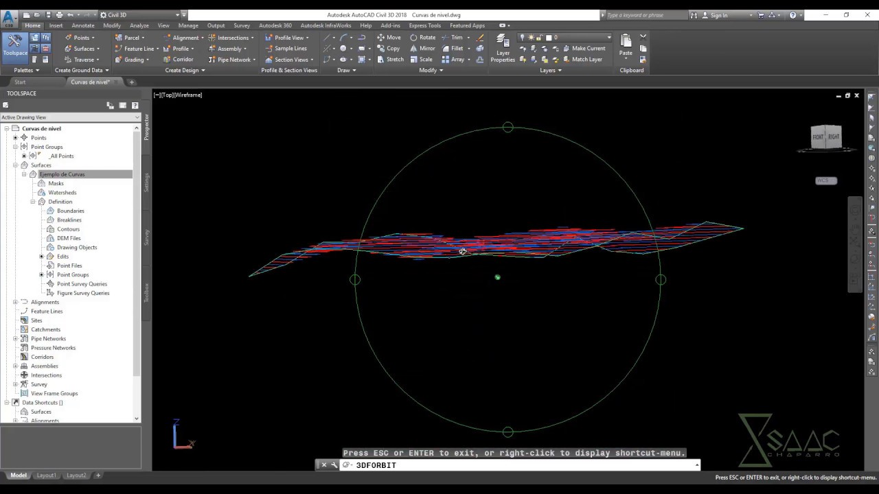 Como Hacer Un Plano De Curvas De Nivel En Autocad www.youtube.com