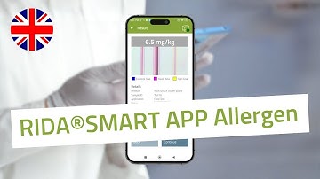 RIDA®SMART APP Allergen – digital allergen test evaluation made easy