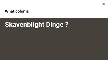 Skavenblight Dinge color #47413b hex color - Brown color - Cool color 47413b