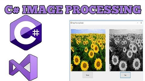 C# Image Processing | Image Processing in C# Visual Studio