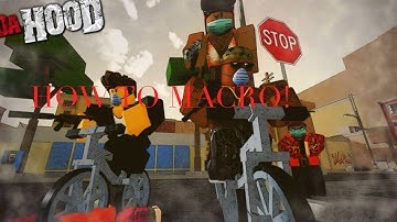 how to MACRO on da hood with OP auto clicker