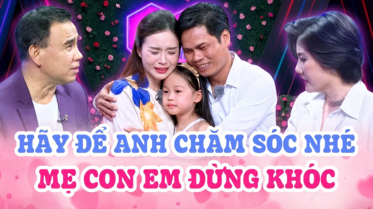 BÉ GÁI DẮT MẸ ĐI TÌM BA MỚI bật khóc nức nở mong muốn mẹ được hạnh phúc sau khi ba bỏ đi