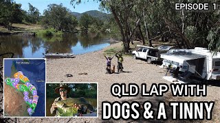 Queensland Lap in Caravan with a tinny & dogs | Fishing | Pet Friendly Travel |