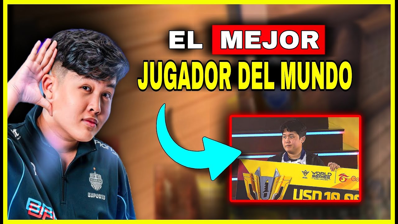 BRU.WASSANA:Top 1 del Mundo !! Por esto es calificado cómo el MEJOR JUGADOR DEL MUNDO en Free fire