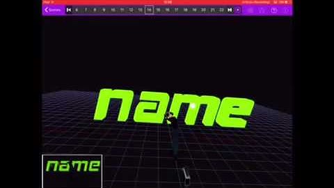How to make a 3D intro on IOS