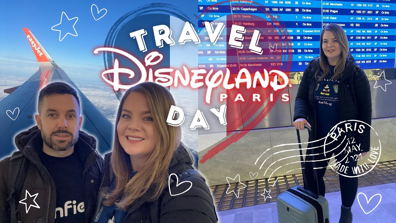 ДИСНЕЙЛЕНД В ПАРИЖЕ 🇫🇷 | День путешествий | Ноябрь 2024 г. | Полёт с EasyJet из MAN в CDG ✈️