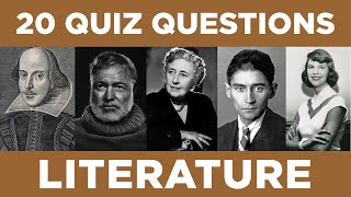 Literature Quiz | Literature Trivia Quiz | Literature Quiz Questions screenshot 1