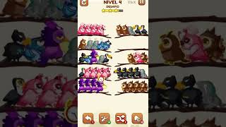 Bird Sort Colour DESAFIO #4 #birds #games #challenge