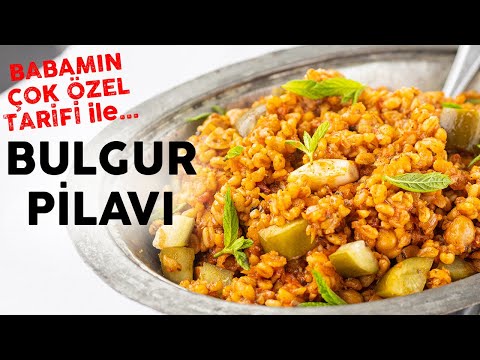 ÇOK ÖZEL! Babamdan Öğrendiğim Hali ile Mükemmel Bulgur Pilavı Tarifi - Böylesini denemelisiniz! 👌❤️