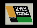 Canal jingle le vrai journal rare