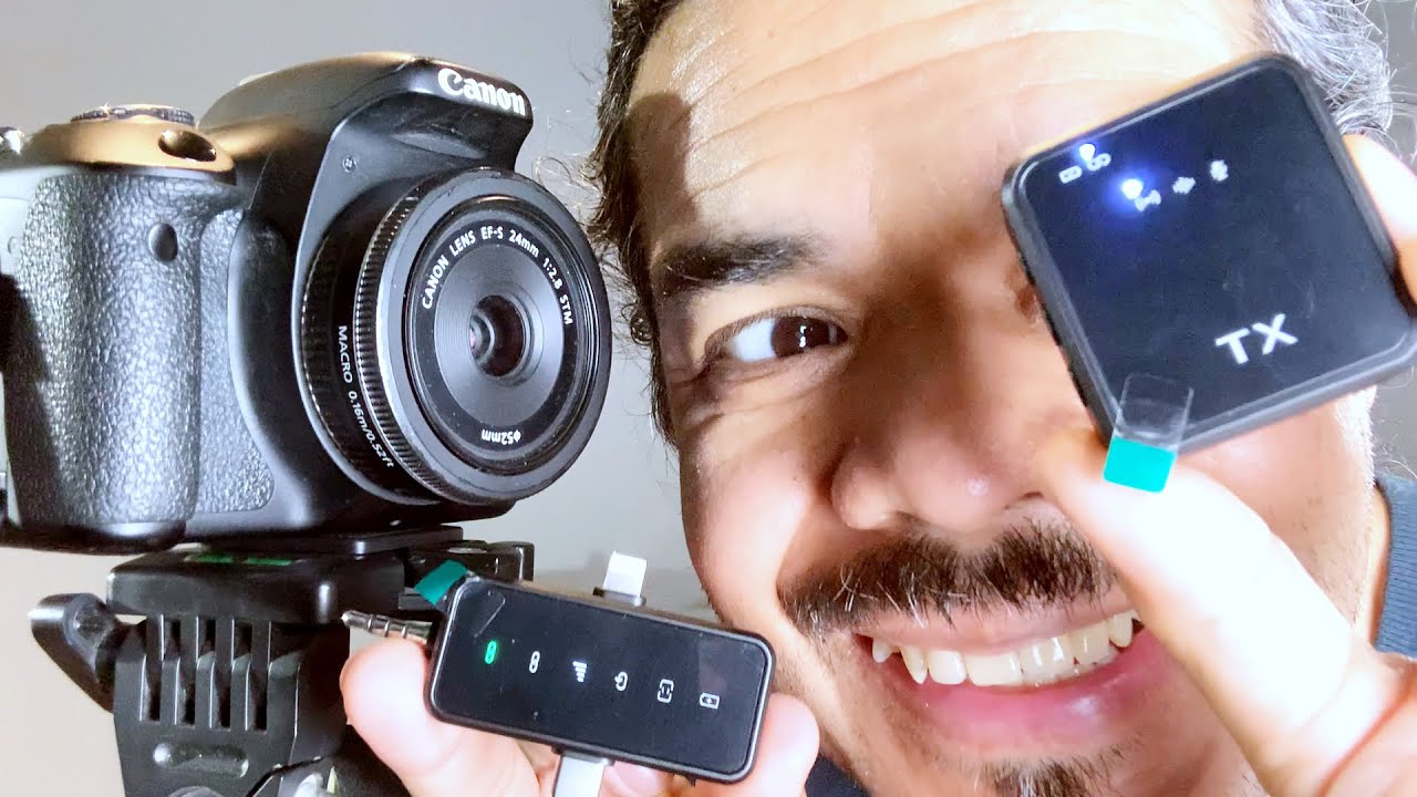 How to connect a Wireless Lavalier Mic to Canon T3i