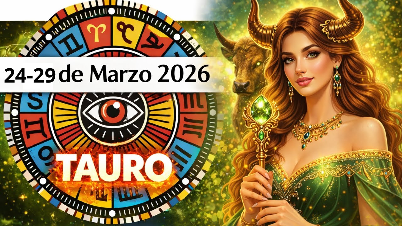 Tauro 24-29 de marzo 2026 | Algo ya no encaja y tu cuerpo lo sabe antes ...