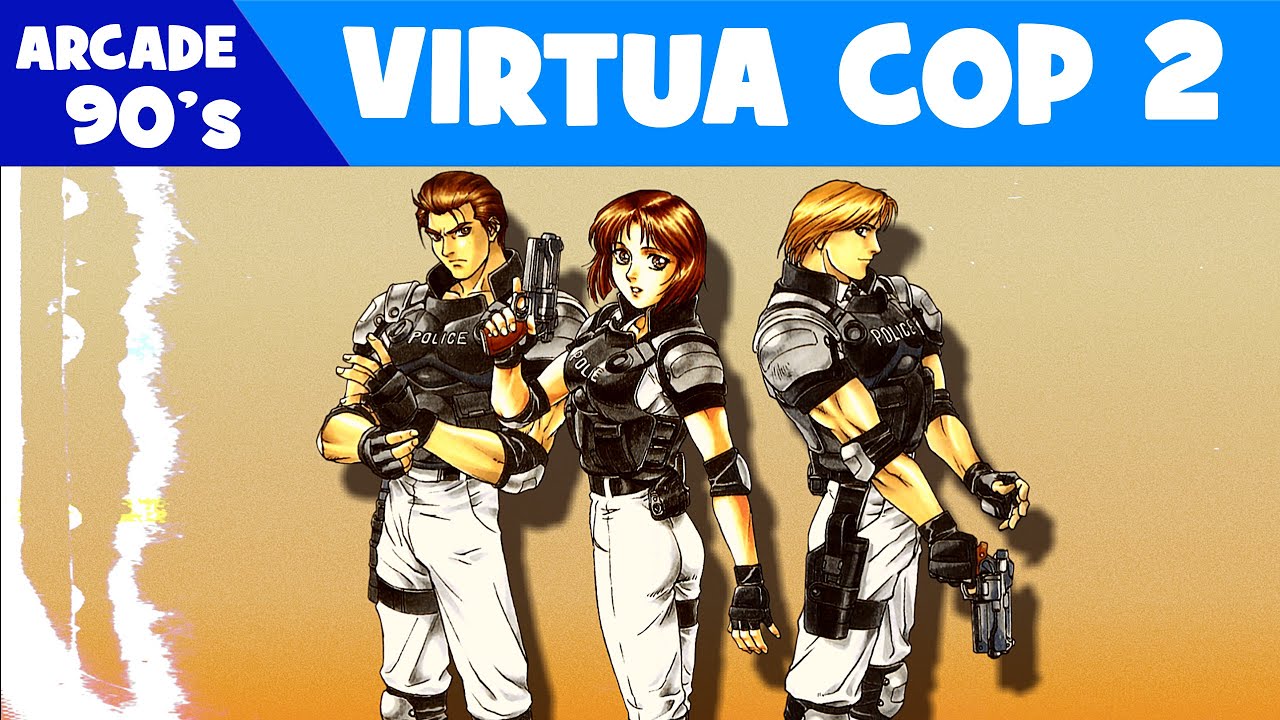[Arcade] Virtua Cop 2 (Sega, 1995) - Full Game - YouTube