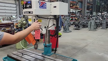 15536 Clausing Drill Press, Model 2282EVS300, www.vanderzielmachinery.com