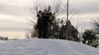 Silly Sledding Tricks 4