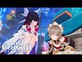Columbina and Sandrone are back at it (Genshin Impact Luna III Archon Quest)