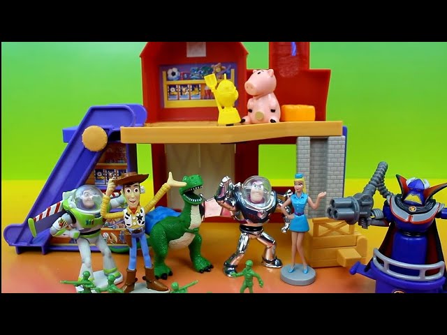 Toy story 2 deluxe playset Review (just4fun290) - YouTube