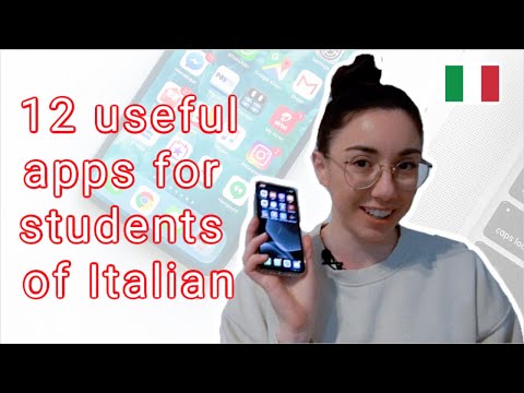 12 useful apps for Italian language students (subtitles)