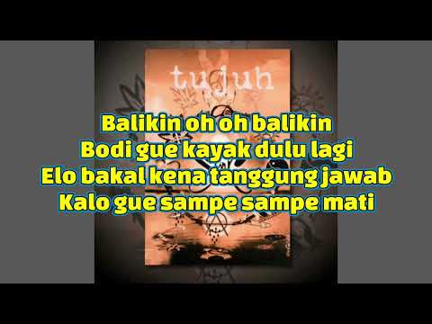 Slank - Balikin Lirik