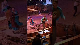 Lets celebrate Dollys legacy with a trip to Dolly Partons Stampede dinnershow 🤠 #shorts #viral