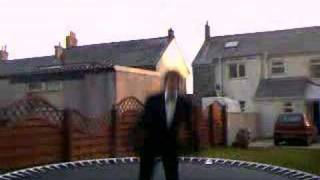 backflip in a suit