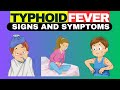 Top 10 Signs and Symptoms of Typhoid Fever