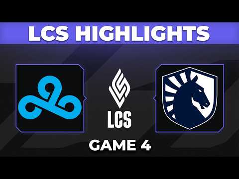 C9 vs TL Game 4 Highlights | LCS 2026 Playoffs | Cloud9 vs Team Liquid