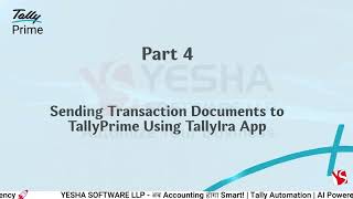 How to Create Vouchers in TallyPrime Using Docs by Ira | TallyPrime Release 7.0