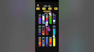 Map 722 Solution||Color Water Sort 3D!