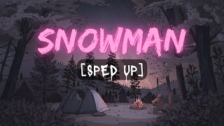 SNOWMAN [Sped up] || Sia