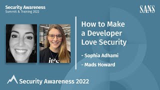 How to Make a Developer Love Security
