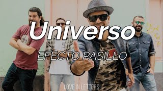 Video voorbeeld van "Efecto Pasillo - Universo (letra)"