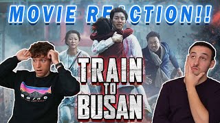 *TRAIN TO BUSAN* IS A WILD RIDE!! First Time Watching Movie REACTION!!