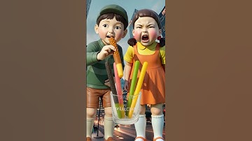 Squid Game AI Korean Snack ASMR #squidgame #squidgame2 #ai #asmr