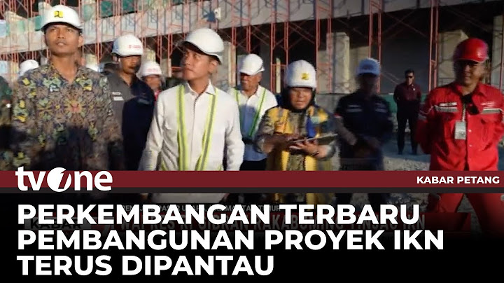 Wapres Gibran Tinjau Perkembangan Terbaru Proyek di IKN | Kabar Petang tvOne