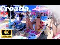 Croatia 4kwalking on an croatian beach in medulin and looking for trendy beach bikinis 4k60