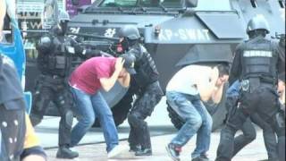 G20控え韓国特殊部隊が大規模テロ対策訓練（10/08/19）