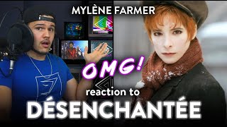 Mylène Farmer Reaction Désenchantée (Everything ON POINT!) | Dereck Reacts