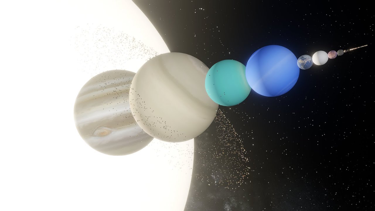 Entire Solar System is Colliding with the ☀Sun | Collision Animation - Universe Sandbox