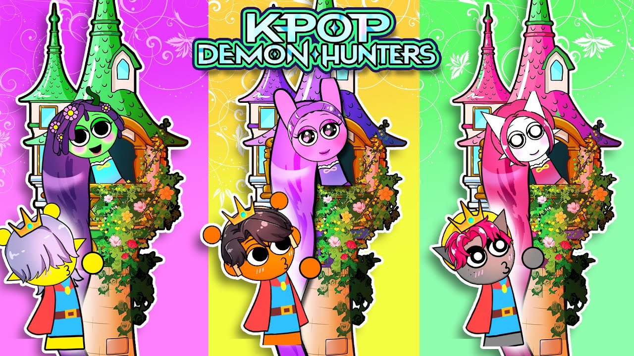 Sprunki Song: Sprunki X Kpop 🆘 Help!! RESCUE Tangle Rapunzel From The Tower | New MOD