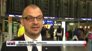 Lufthansa pilot strike affects some 425,000 travelers