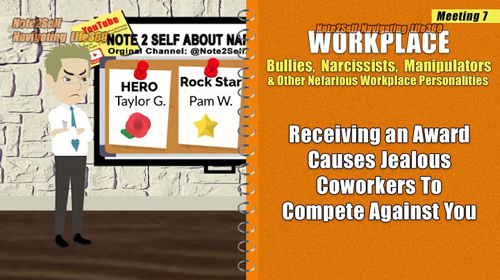 Receiving an Award Causes Coworkers to Compete Against You