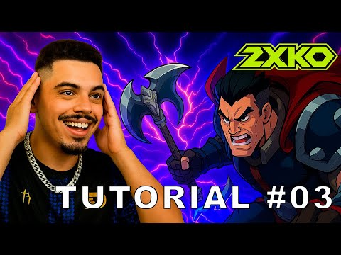2XKO - Tutorial 3 e Gameplay EXCLUSIVA! | Pré-Alpha fechado - Jogo de Luta da RIOT Games! #2xko
