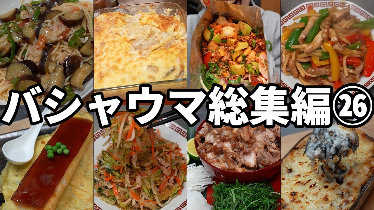 バシャウマ自炊日記総集編㉖