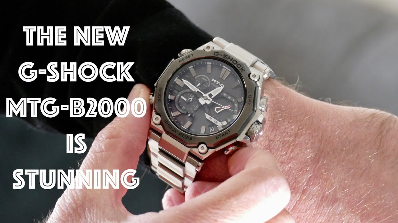 UNBOXING 2021 G-Shock MTG-B2000 Dual Core Guard Carbon Monocoque