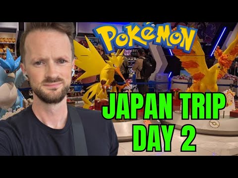 My First Time Visiting Japan | Day 2 - Pokémon And Exploring Osaka