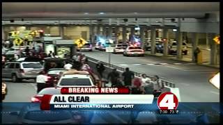 miami airport concourse evacuated