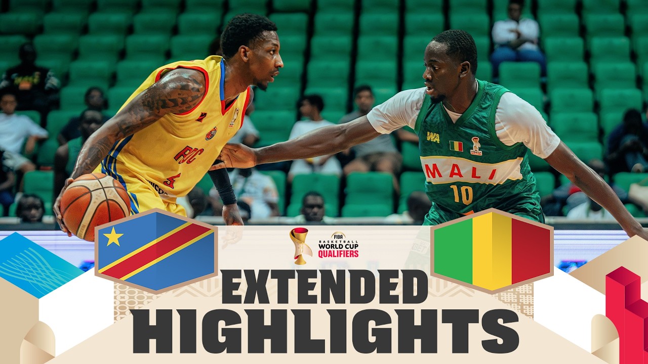 Congo DR 🇨🇩 v Mali 🇲🇱 | Extended Highlights | FIBA Basketball World Cup 2027 African Qualifiers